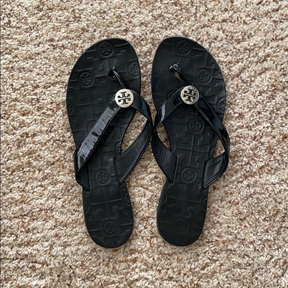 Black Tory Burch sandals